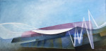 Winter  Vivaldi  doek 30 x 60 deel van vierluik
