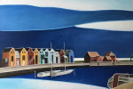 Haven Stavoren olie/doek 40x60 cm       verkocht