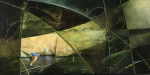 Lâns de Luts     olie/doek  40 x 80 cm